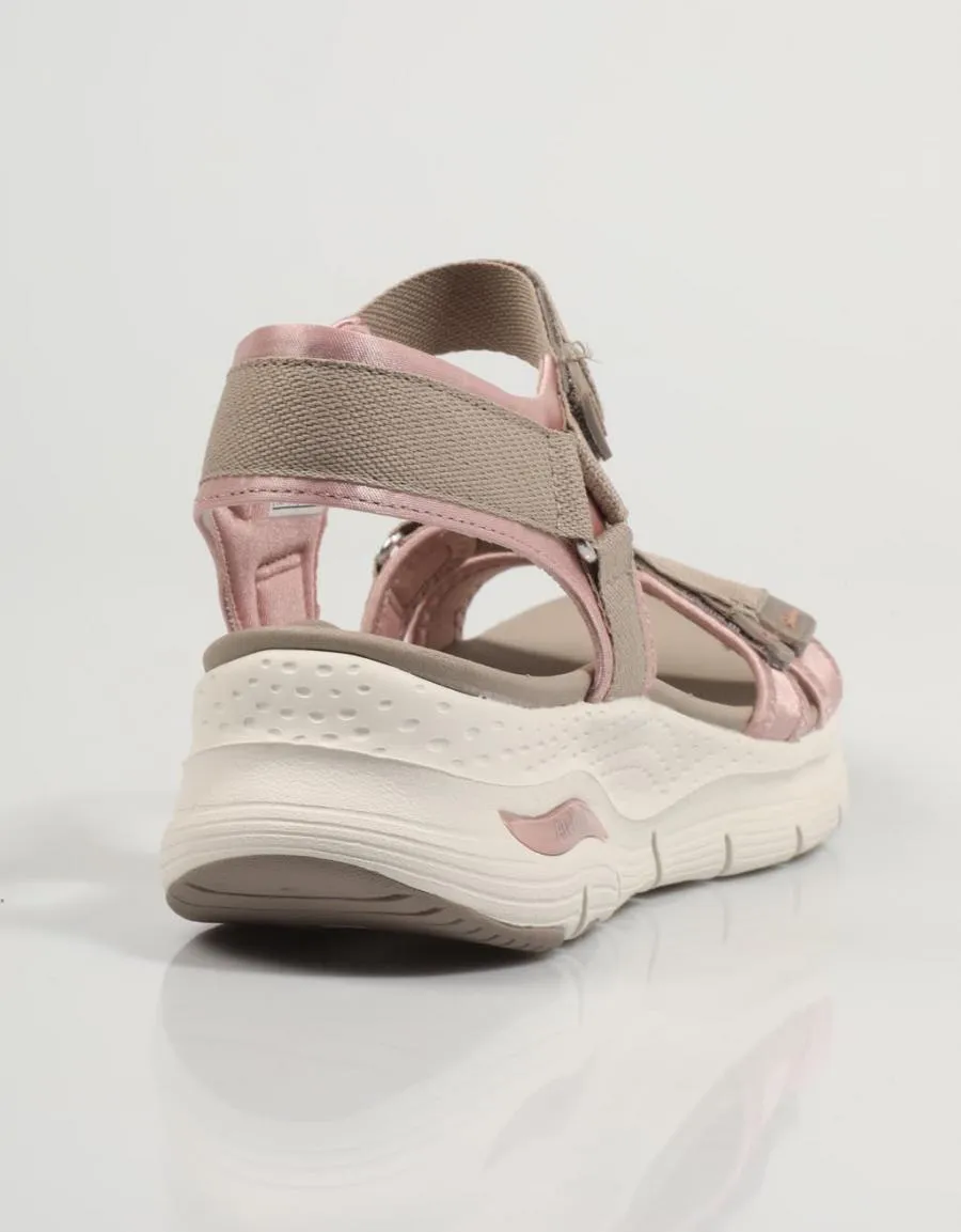  sandales SKECHERS Skecher en Rose 81207