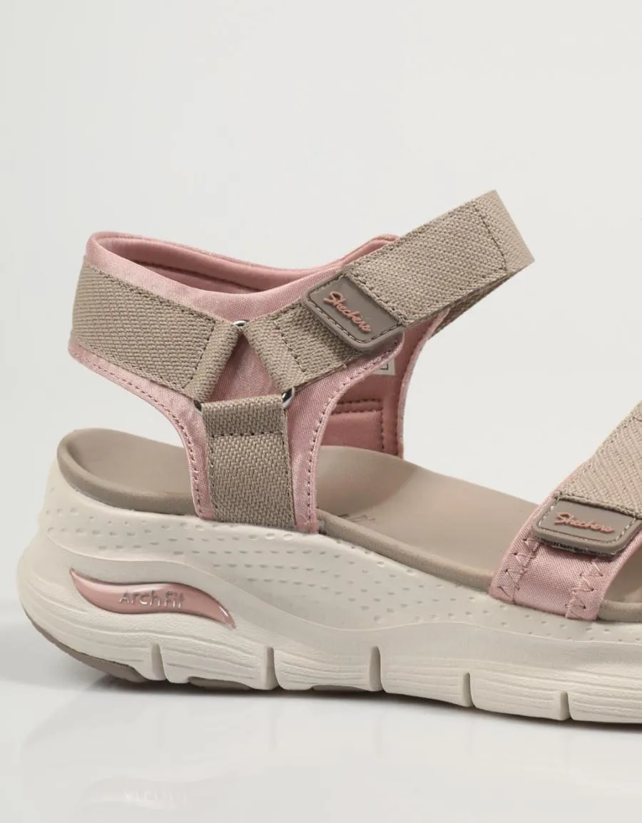  sandales SKECHERS Skecher en Rose 81207