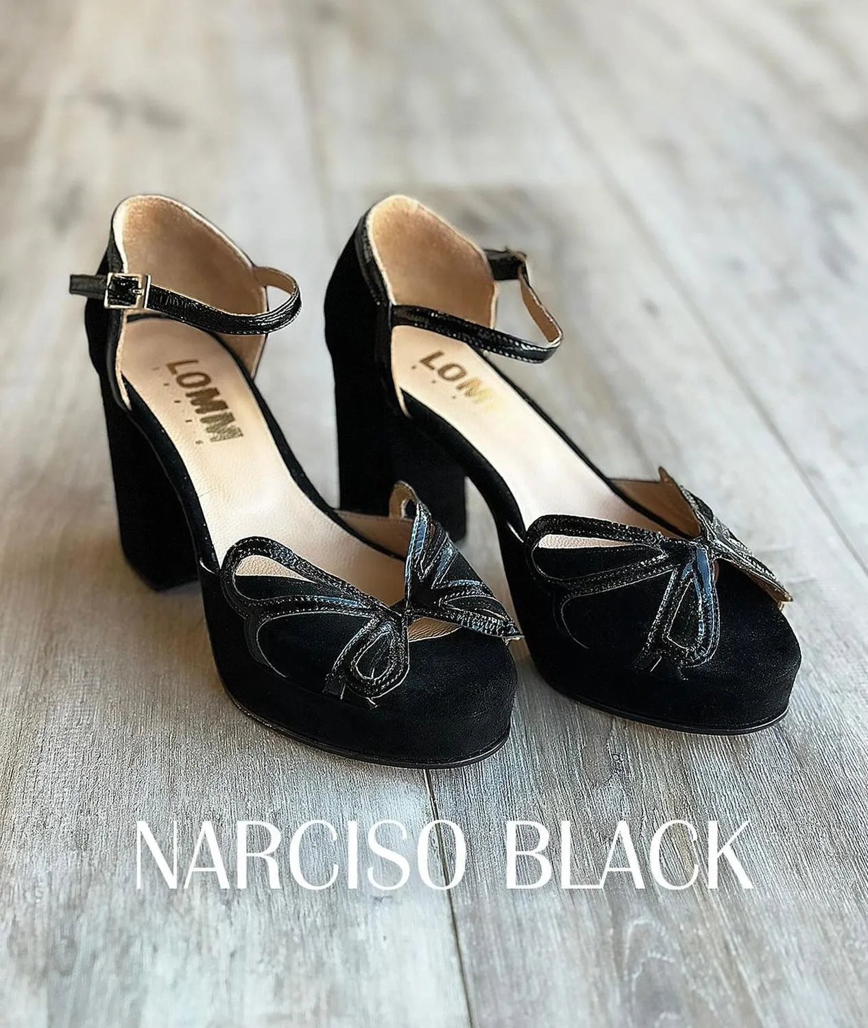 SANDALIA NARCISO BLACK