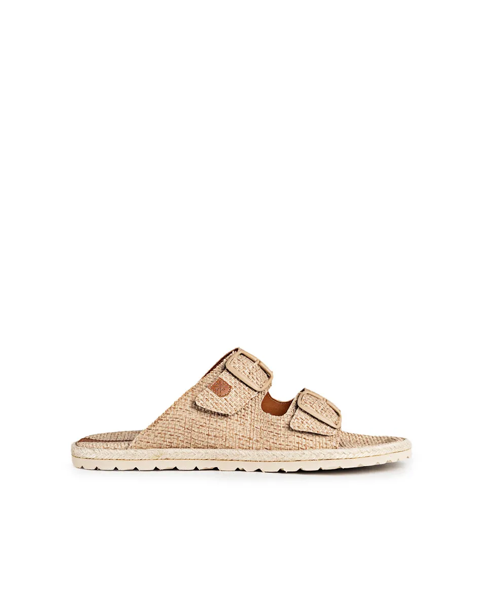 Sandalia Plana Icacos Habana Beige