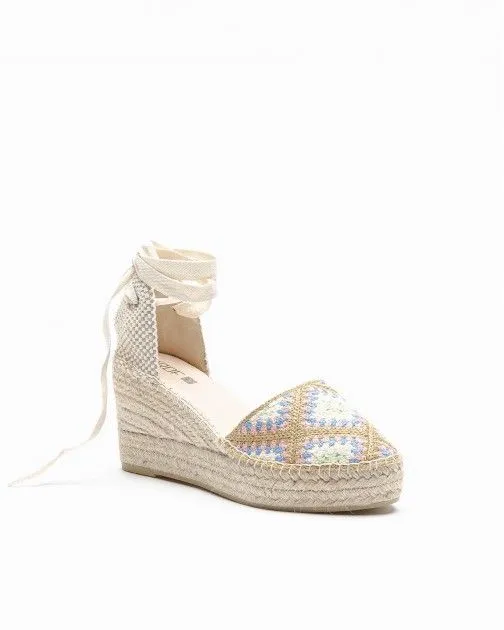 Sandalias con cuña PROF Yune2 Camel