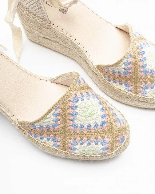 Sandalias con cuña PROF Yune2 Camel
