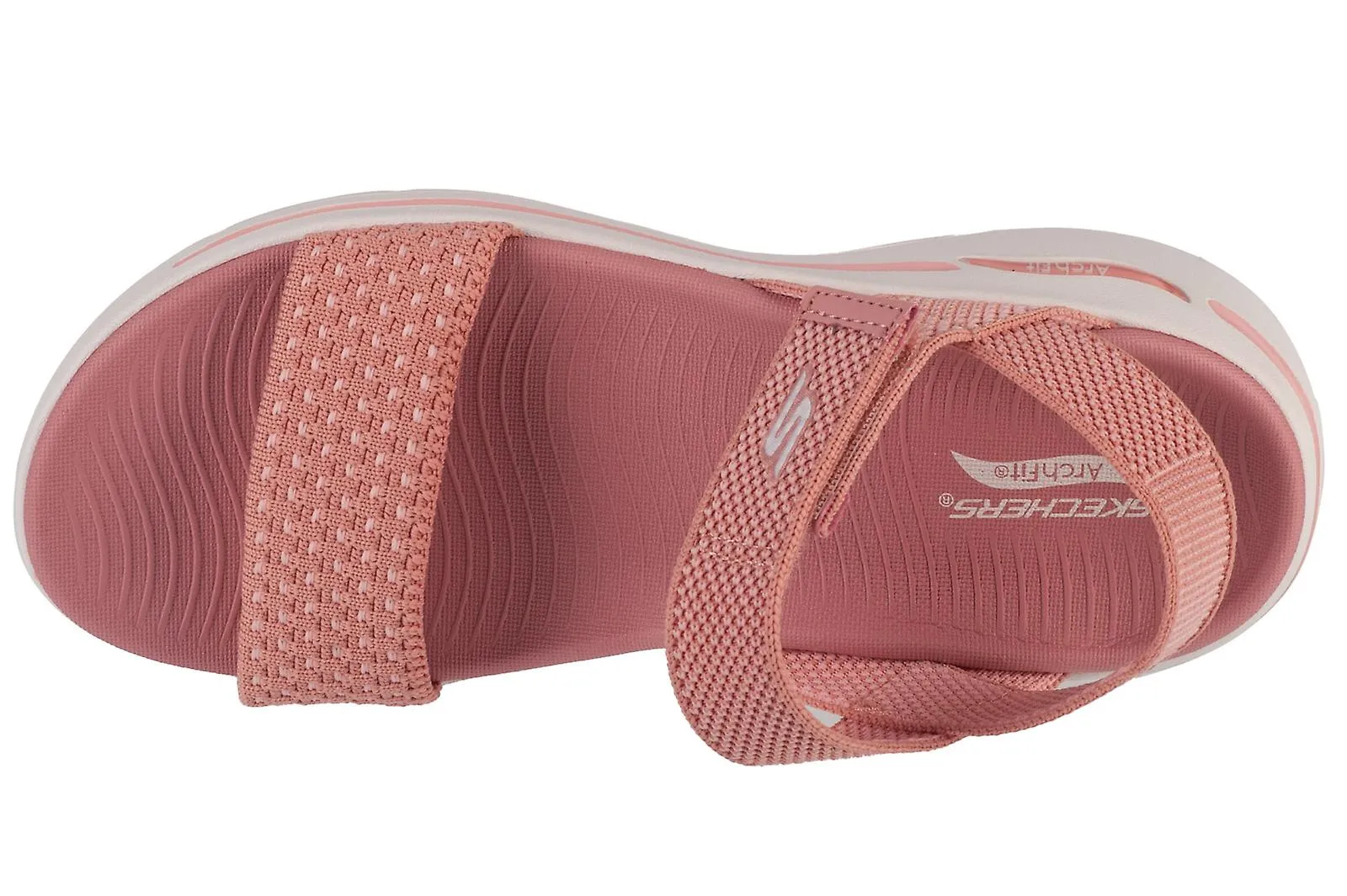 SANDALS SKECHERS GO WALK ARCH FIT SANDAL  POLISHED