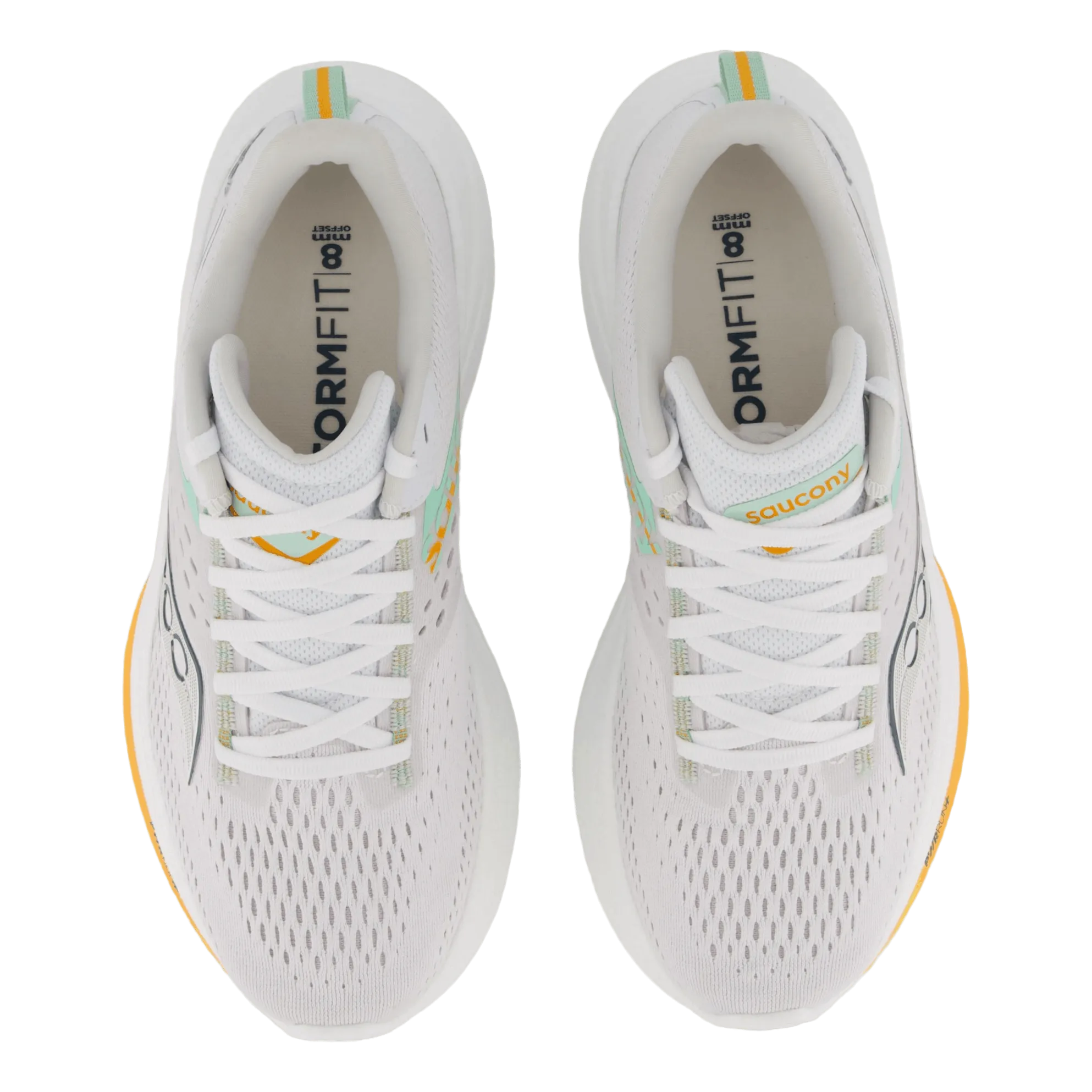 Saucony Ride 17 Women White/peel