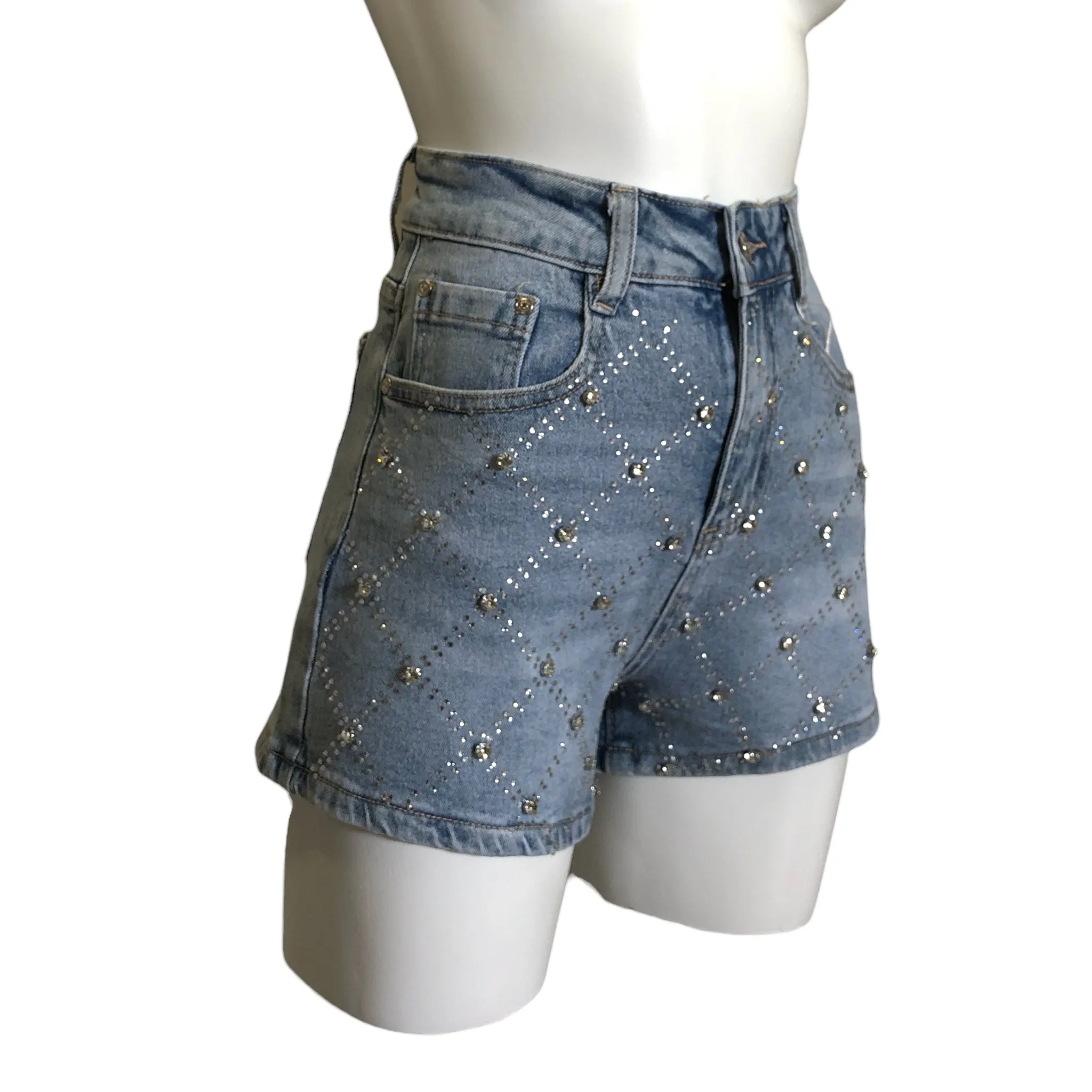 Short Con Patrón Pedrería LC