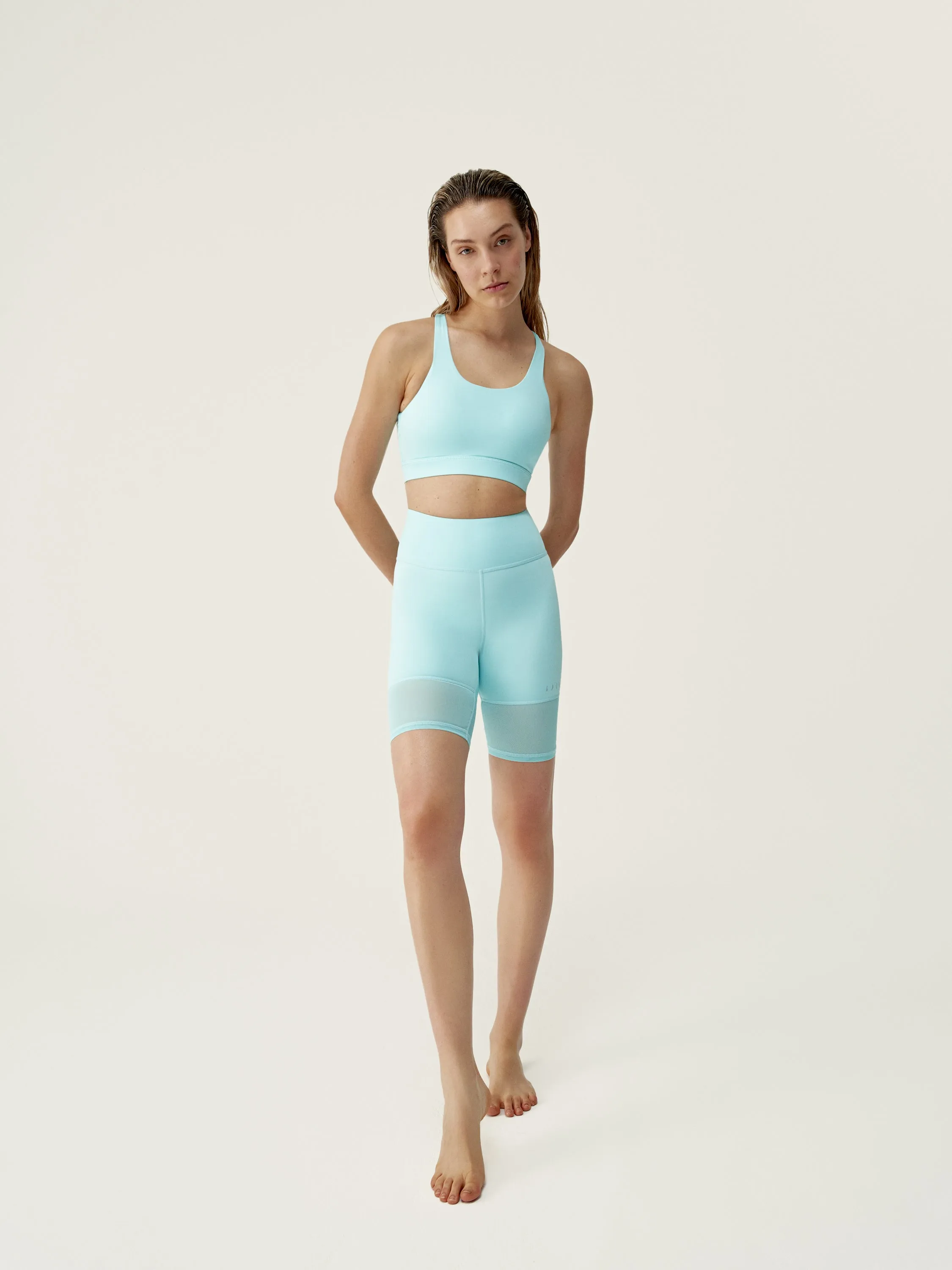 Short Gauri Soft Blue