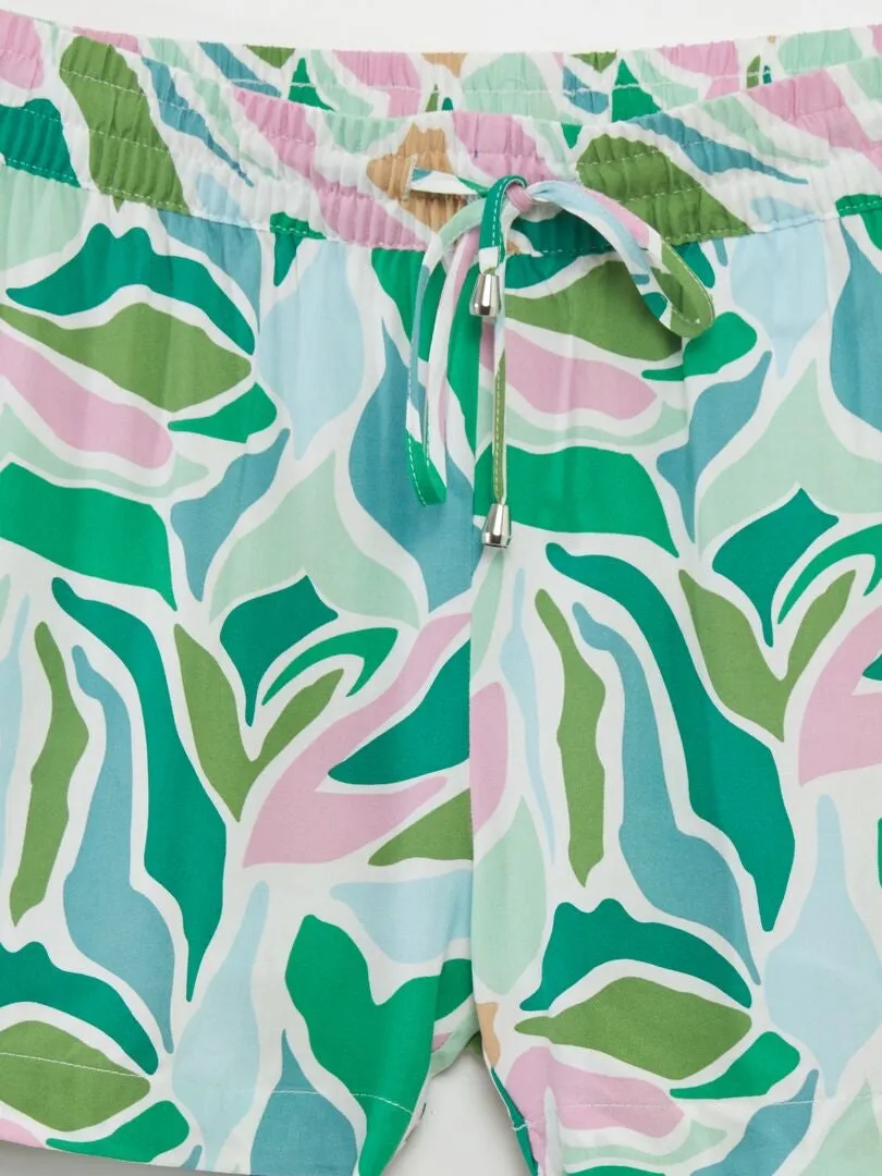 SHORT VAPOROSO 'JDY'  VERDE