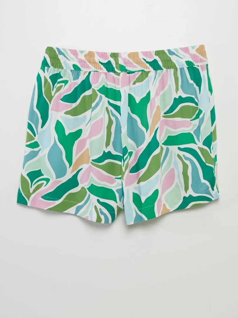 SHORT VAPOROSO 'JDY'  VERDE