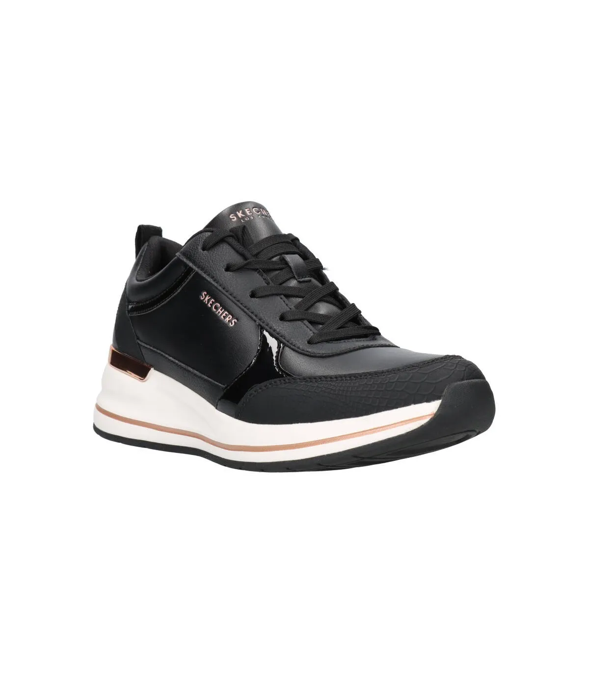 SKECHERS 177345 BLK Mujer Negro