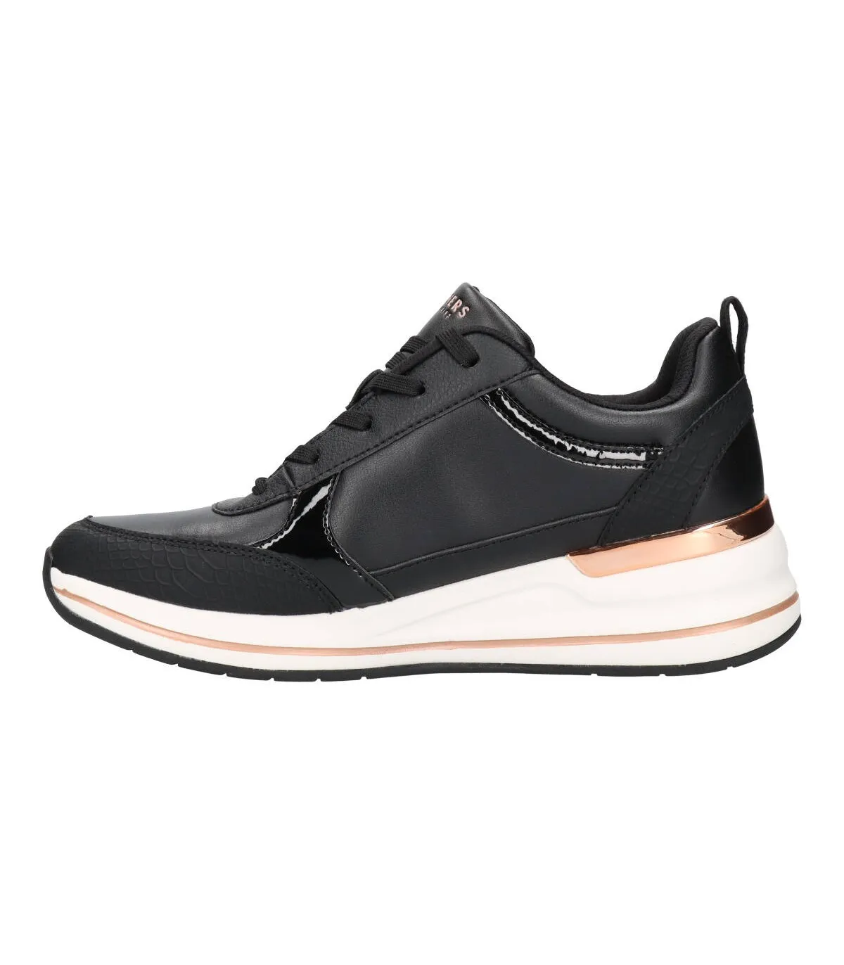 SKECHERS 177345 BLK Mujer Negro
