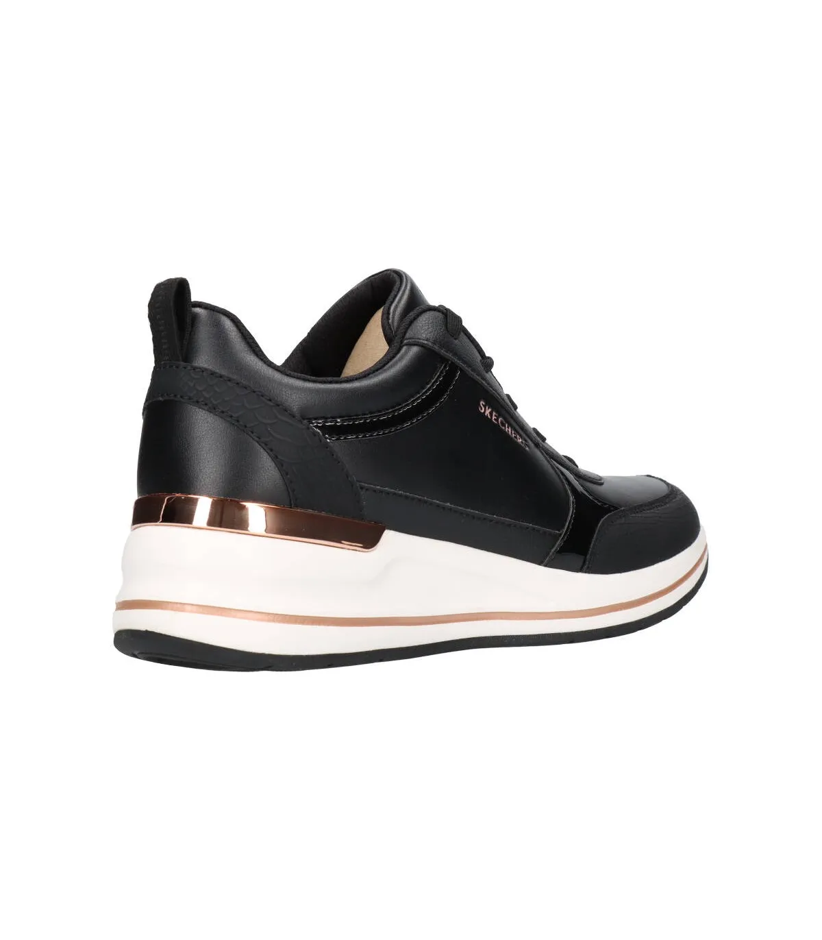 SKECHERS 177345 BLK Mujer Negro