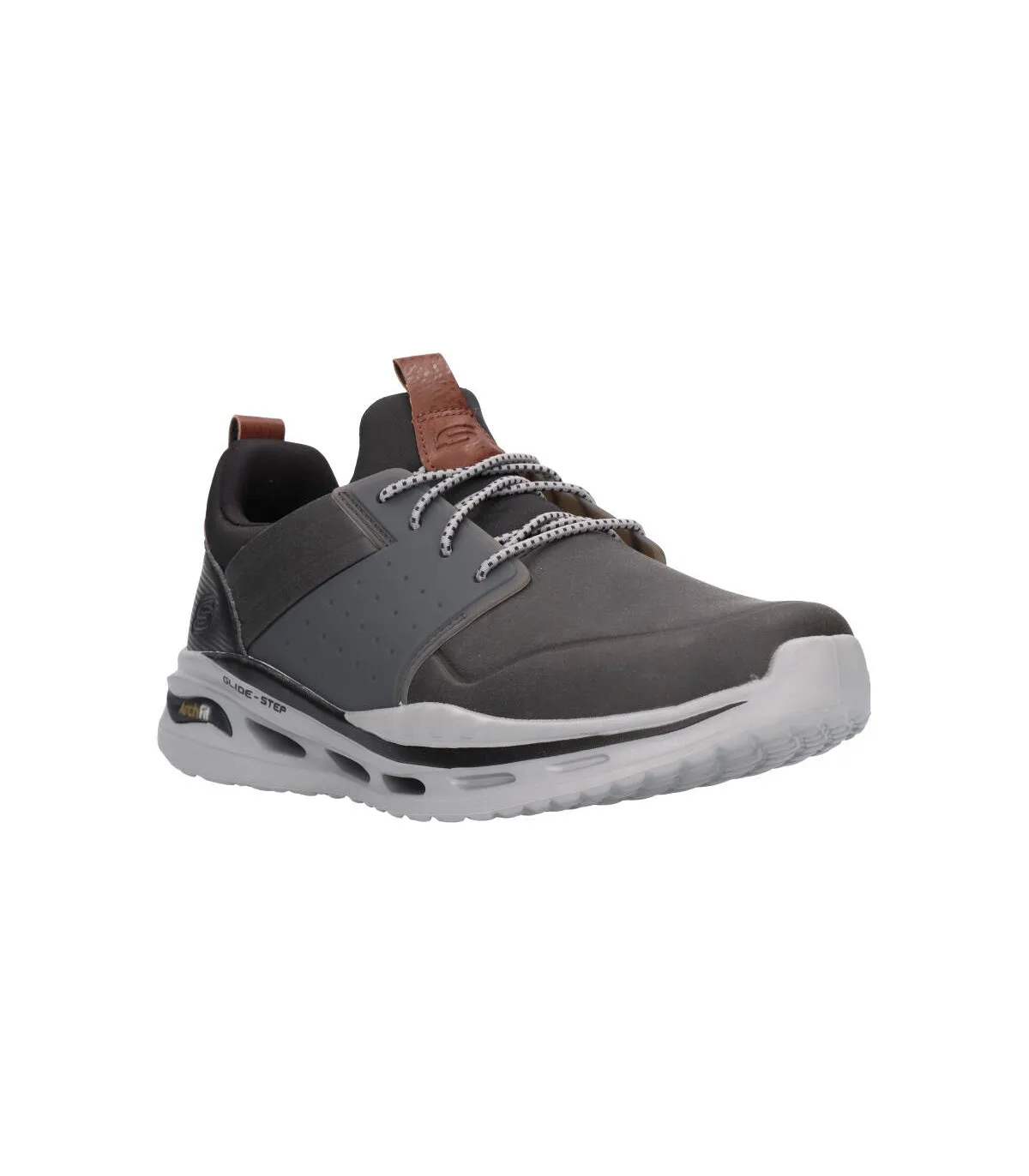 SKECHERS 210456 BKGY Hombre Negro
