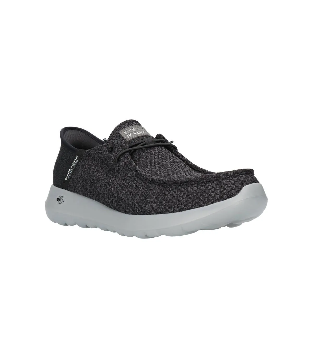 SKECHERS 216285 BKGY Hombre Negro