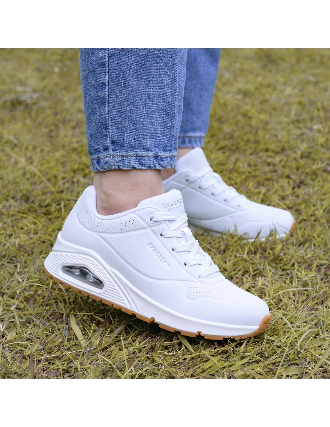 Skechers deportivo hombre 52458/WHT