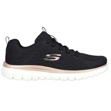 SKECHERS GRACEFUL  GET CONNECT 12615 BKGD
