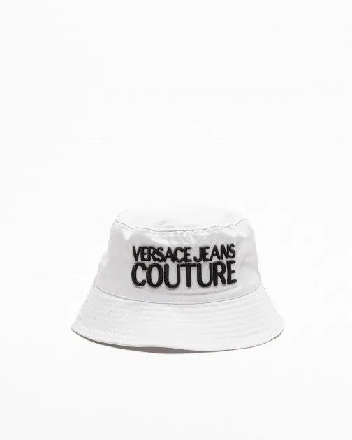 Sombrero de copa Versace Jeans Couture 72HAZK05 Blanco