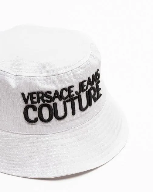 Sombrero de copa Versace Jeans Couture 72HAZK05 Blanco