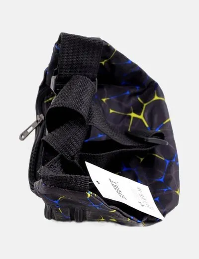 Sport Riñonera negra estampada