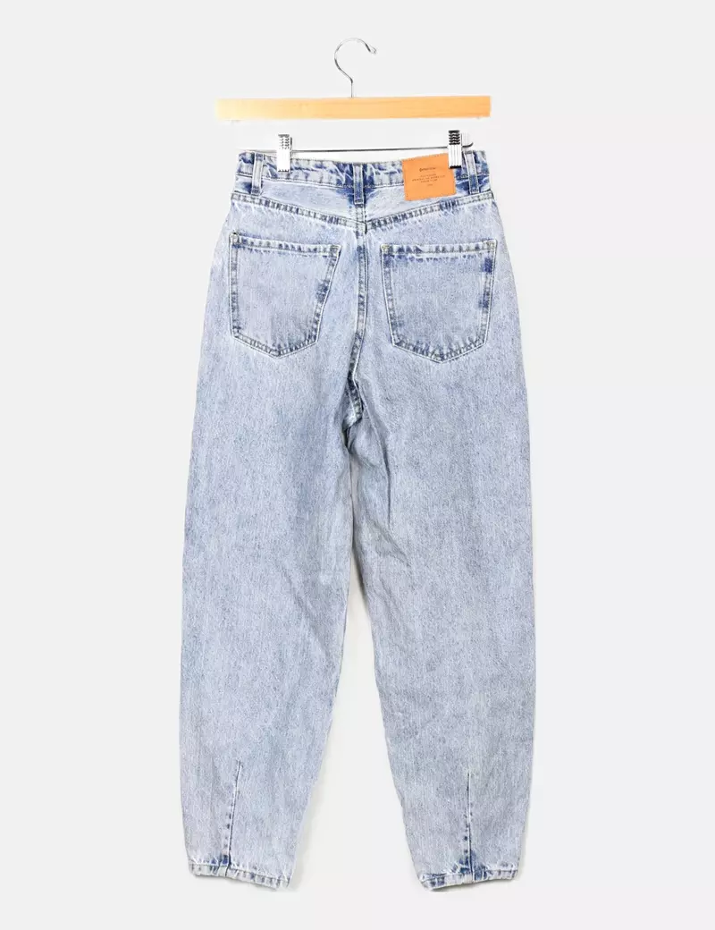 Stradivarius Jeans slouchy azul
