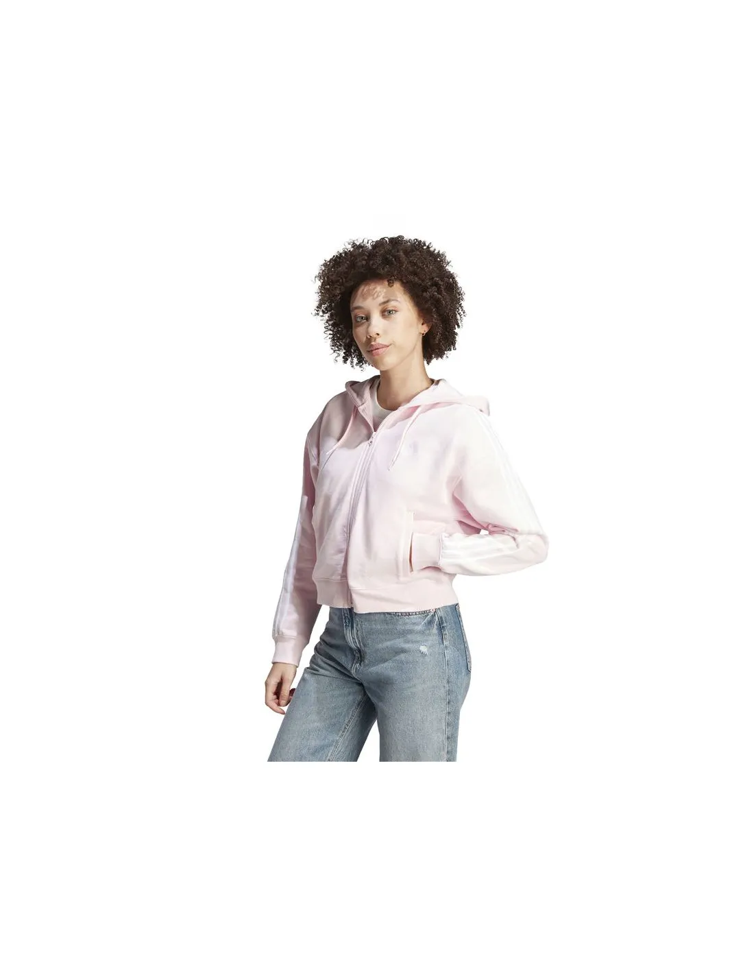 Sudadera adidas 3S Ft Fz S Hd Mujer
