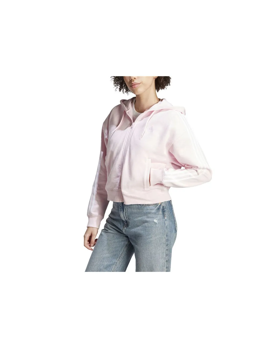 Sudadera adidas 3S Ft Fz S Hd Mujer