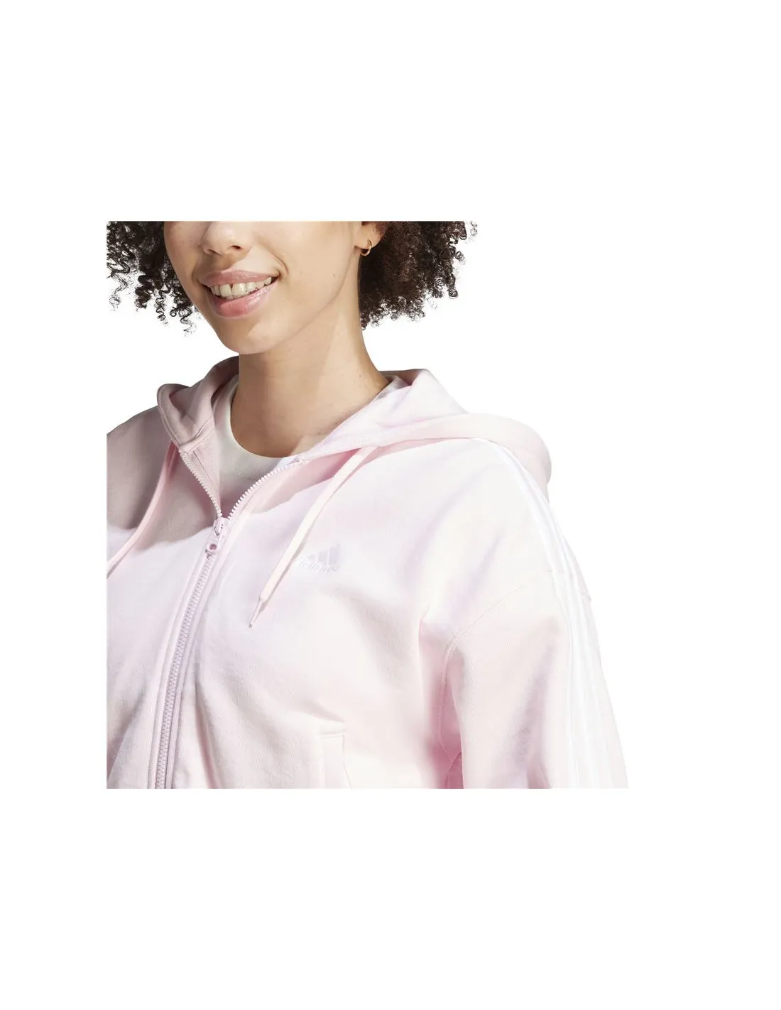 Sudadera adidas 3S Ft Fz S Hd Mujer