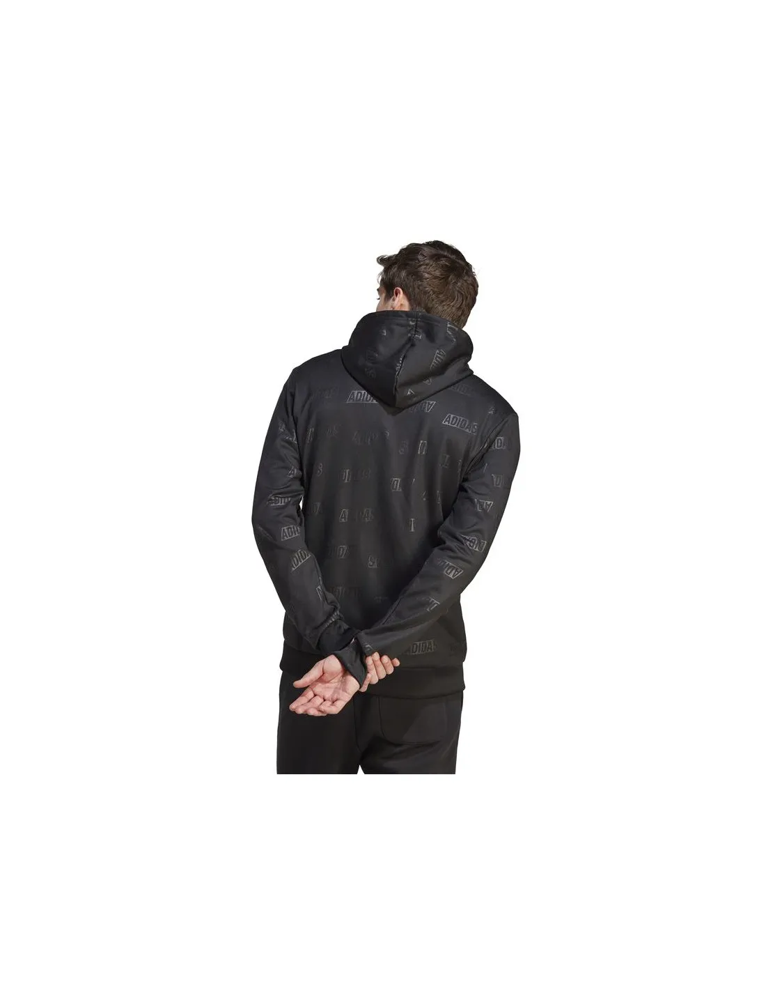 Sudadera adidas Bl Fz Hd Q4 Hombre