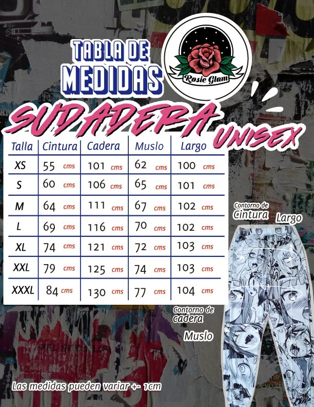 SUDADERA CARGO BLUE  ROSIEGLAM