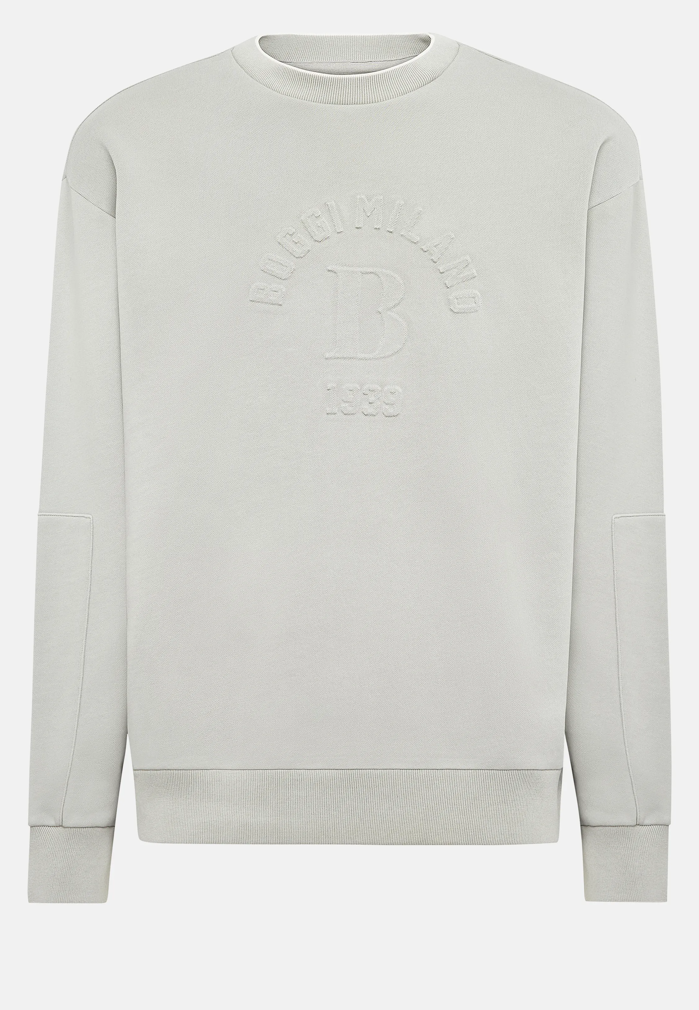Sudadera Cuello Redondo De Mezcla Algodón Orgánico