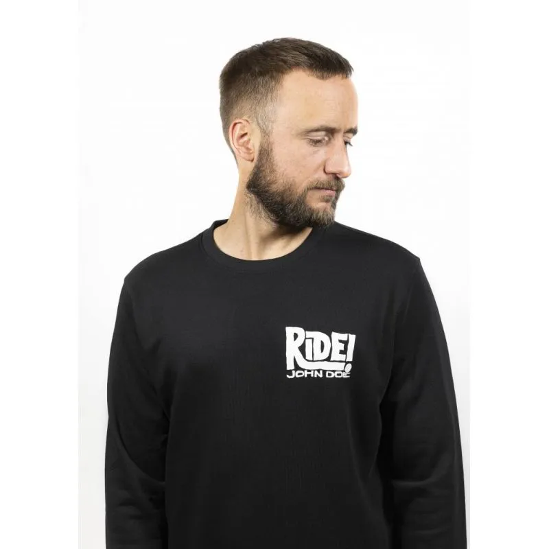 SUDADERA DE MOTO RIDE  JOHN DOE