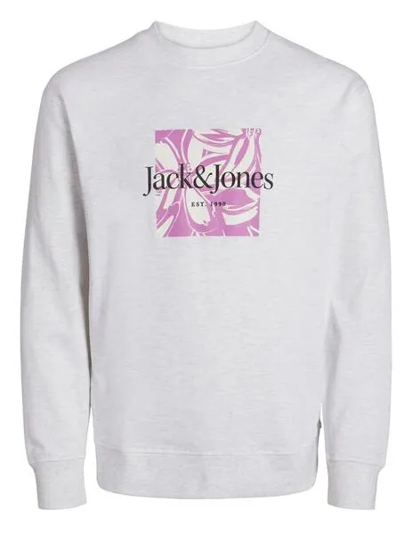 Sudadera Jack & Jones 'Lafayette' Gris Claro