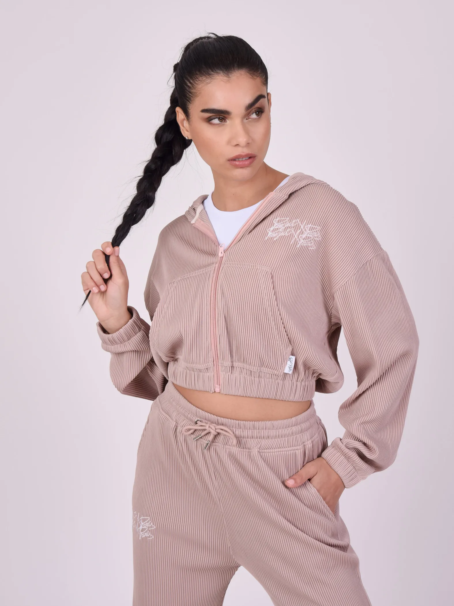 Sudadera plisada