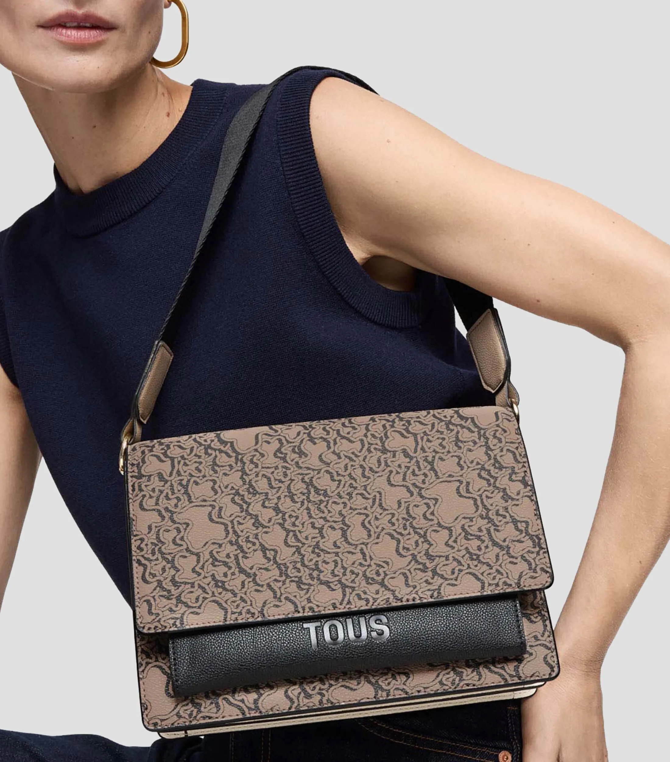 Tous Bolso Crossbody Audree monogram Mujer