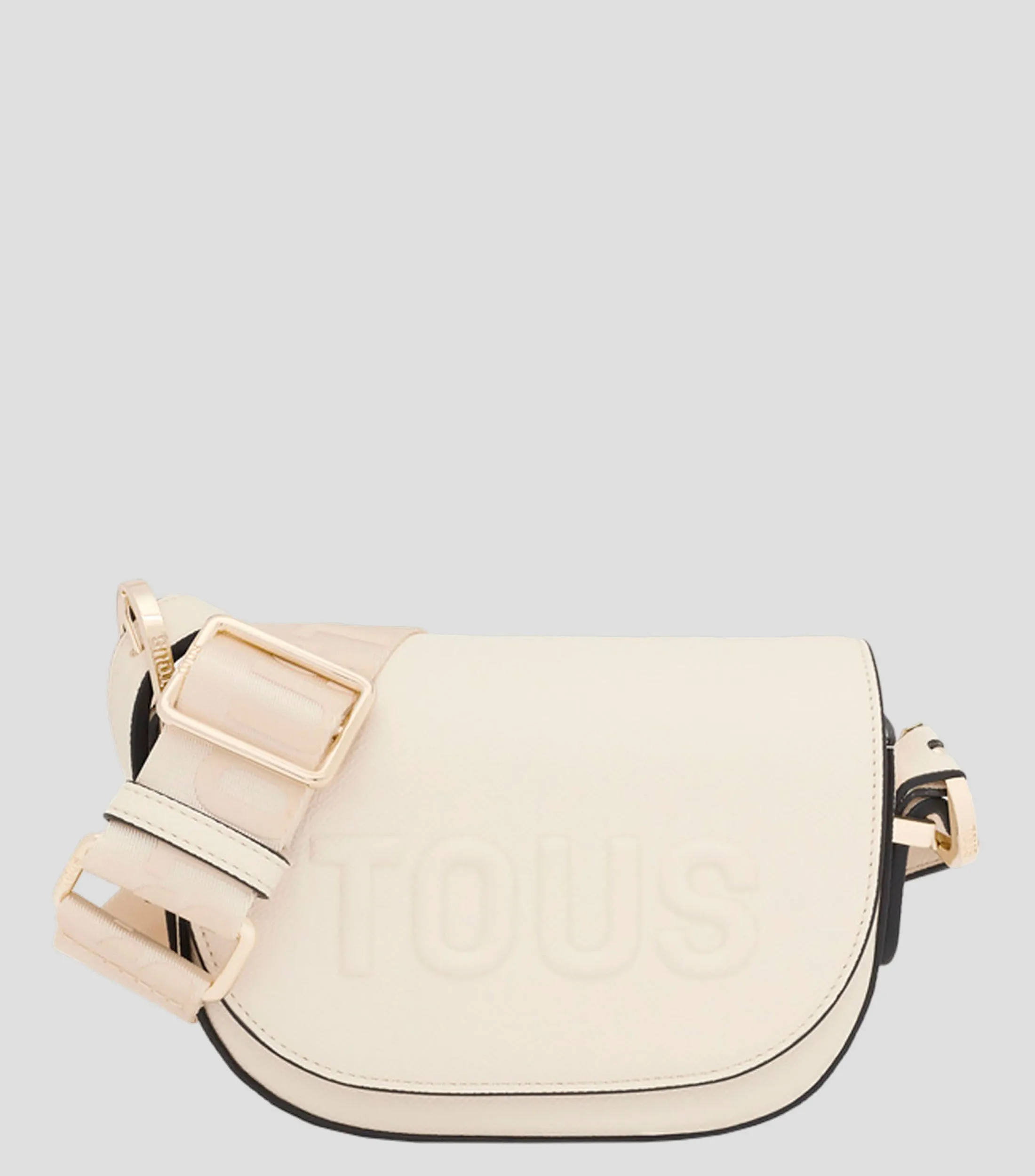 Tous Bolso crossbody beige Brenda con logotipo Mujer