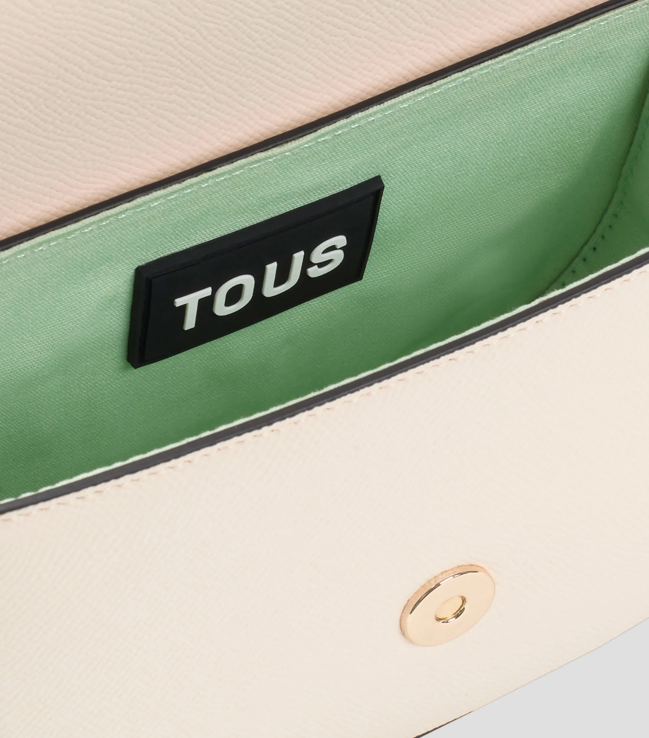 Tous Bolso crossbody beige Brenda con logotipo Mujer