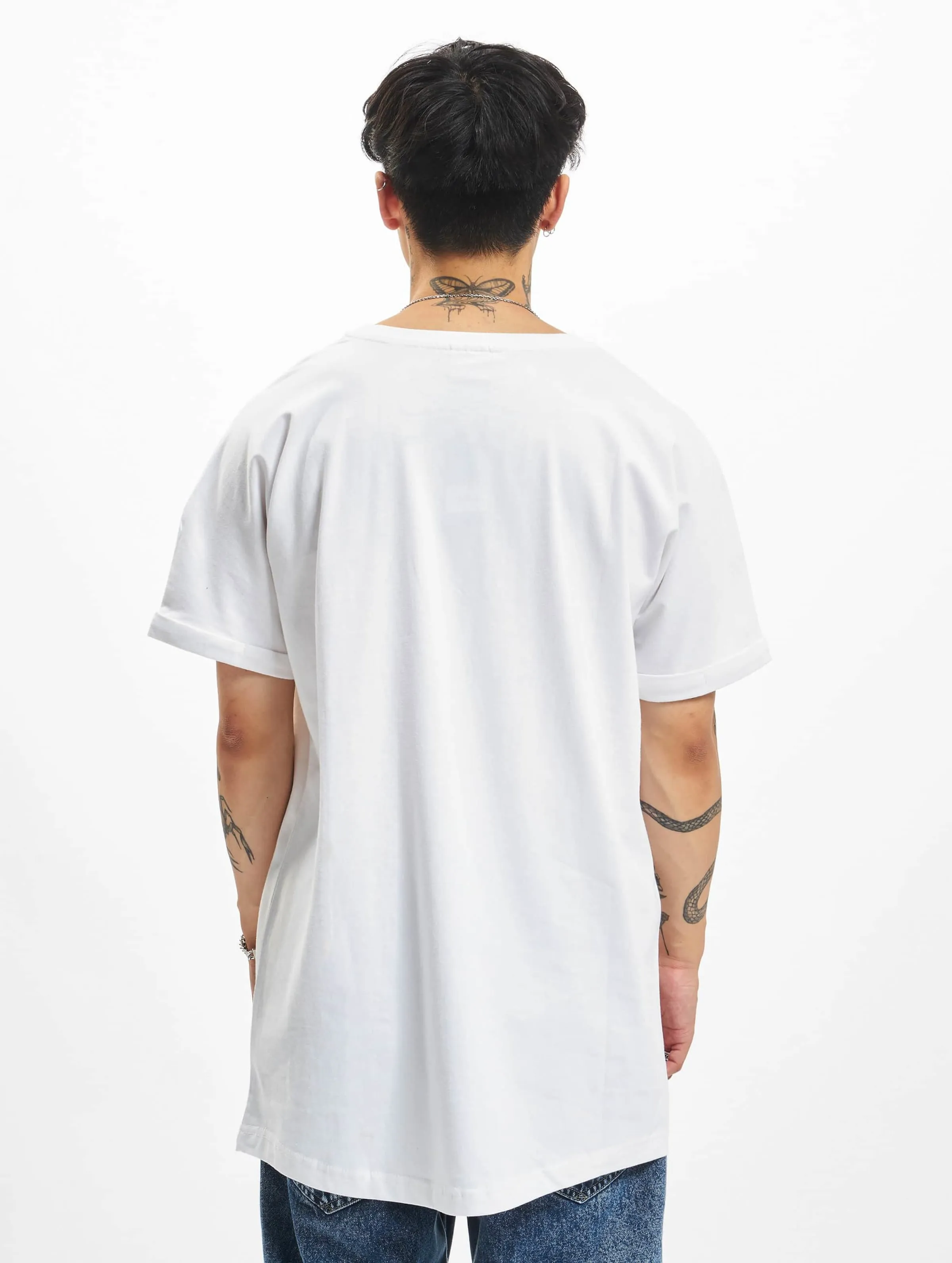 URBAN CLASSICS PREPACK LONG SHAPED TURNUP 2PACK TSHIRT