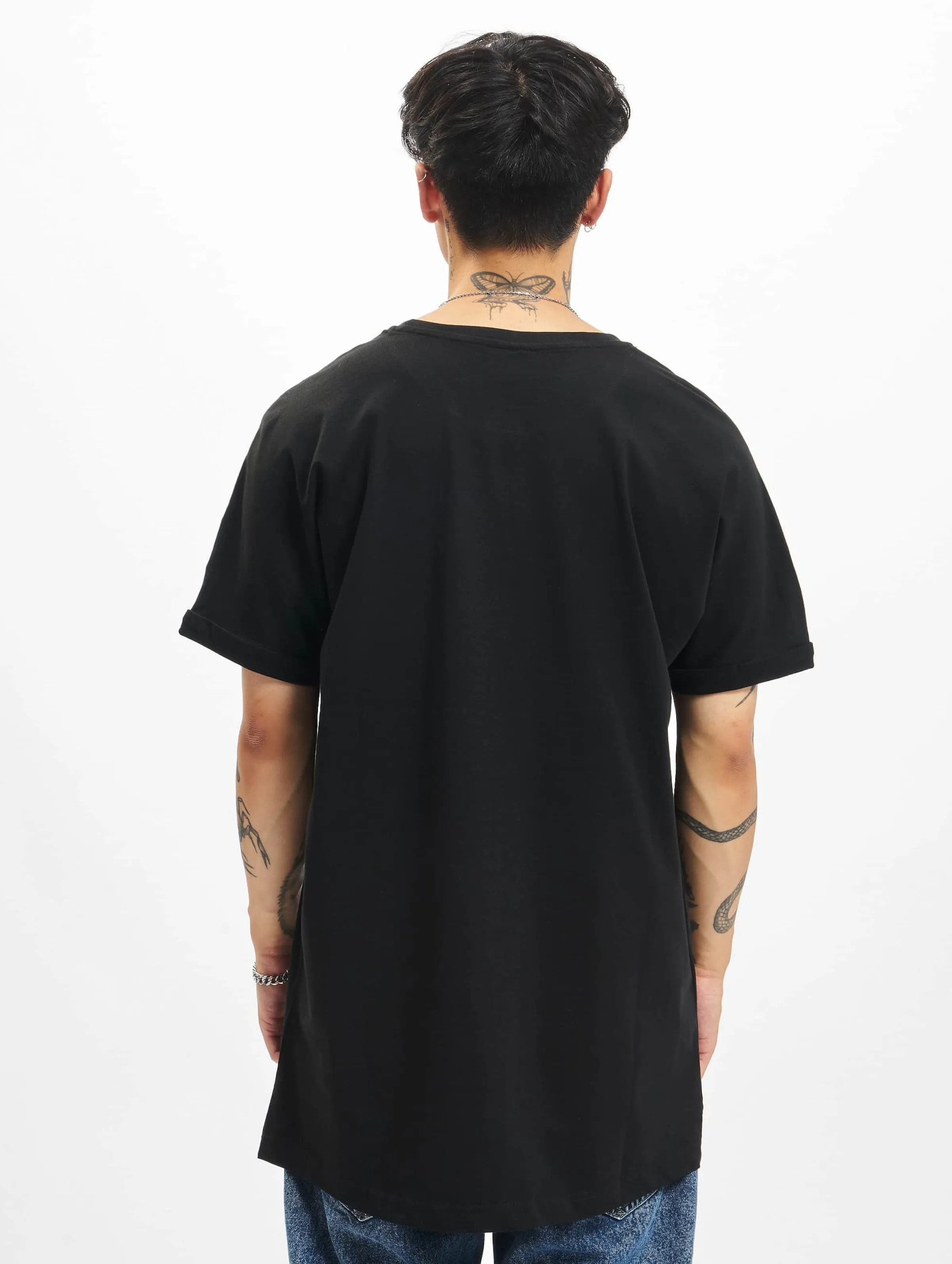 URBAN CLASSICS PREPACK LONG SHAPED TURNUP 2PACK TSHIRT