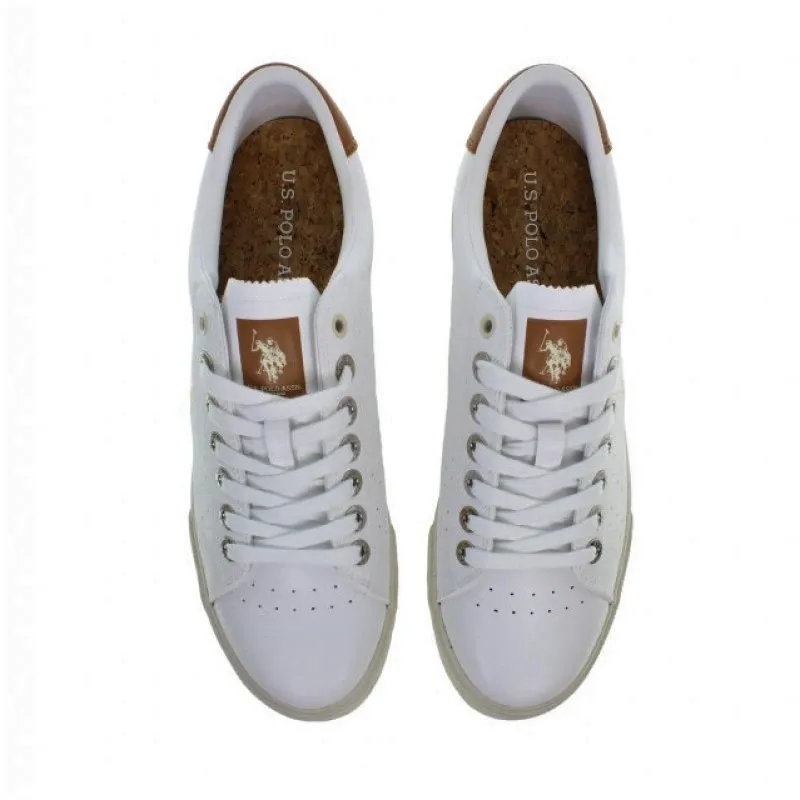 U.S. POLO MARCX001A Blanco Deportivo cordones Hombre