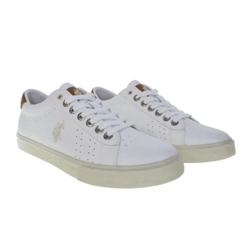 U.S. POLO MARCX001A Blanco Deportivo cordones Hombre
