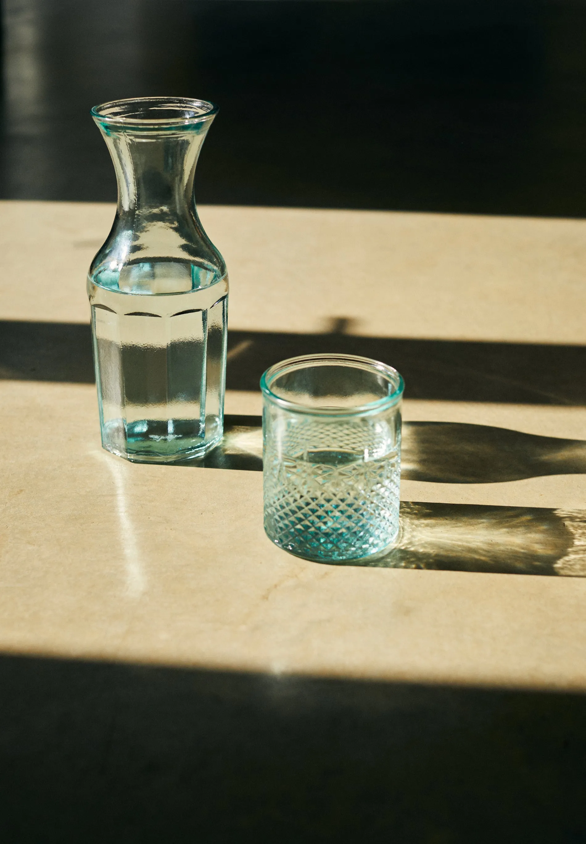 VASO CRISTAL DIBUJO RELIEVE
