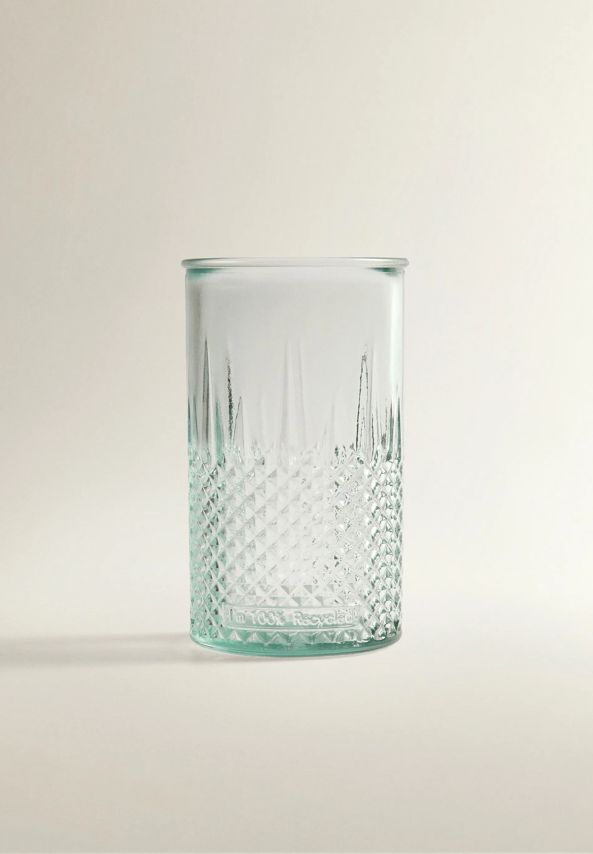 VASO CRISTAL DIBUJO RELIEVE