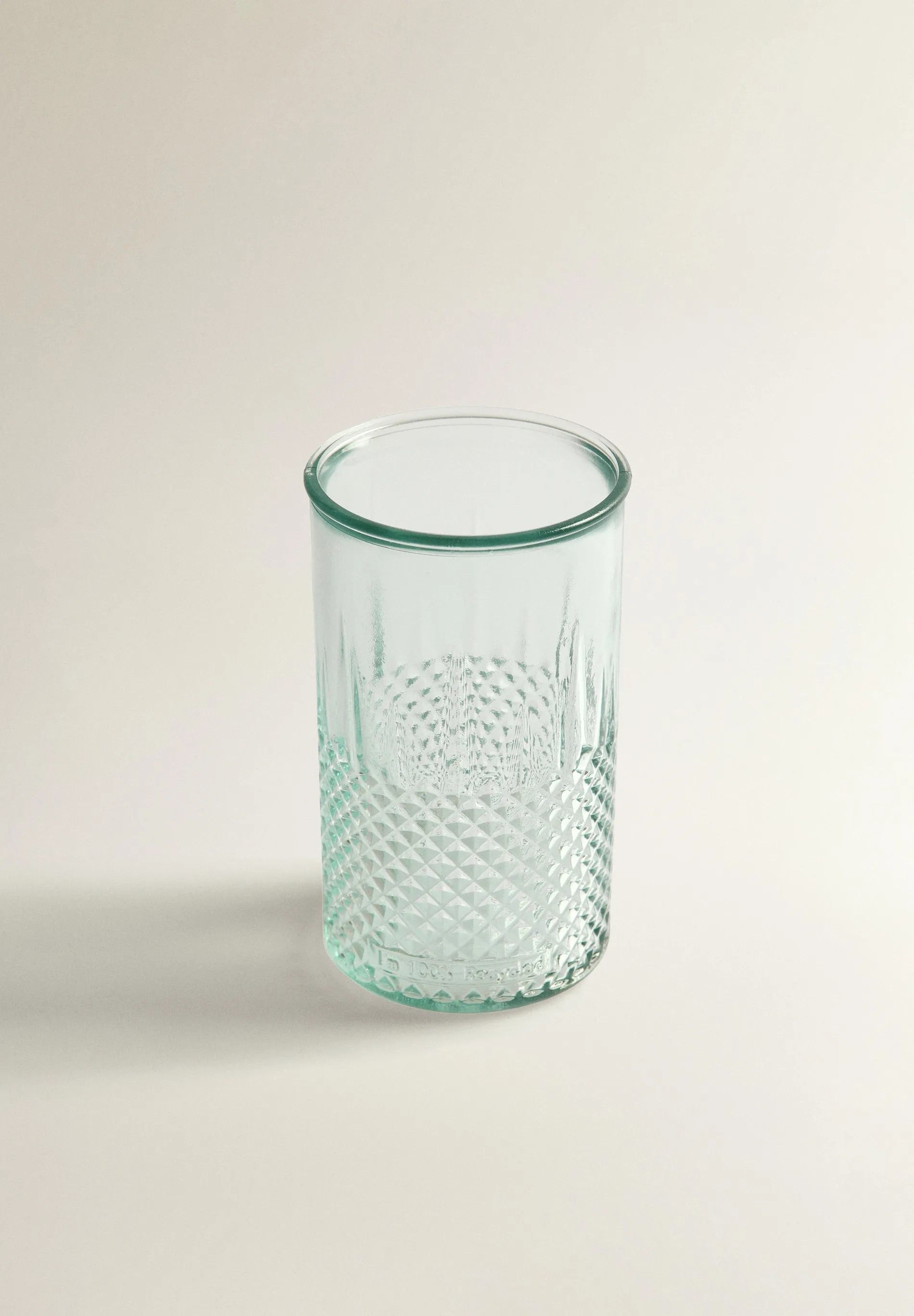 VASO CRISTAL DIBUJO RELIEVE