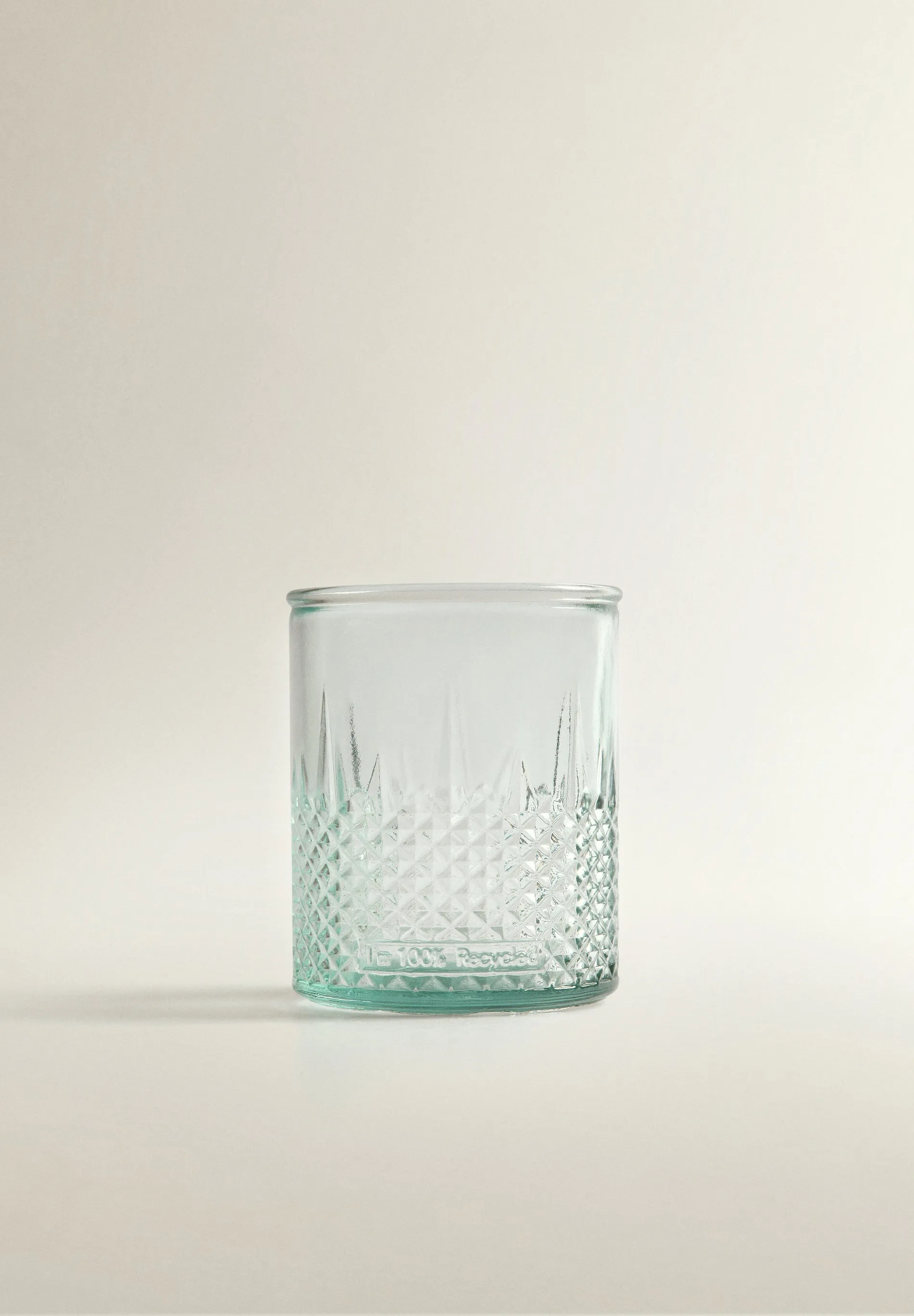 VASO CRISTAL DIBUJO RELIEVE