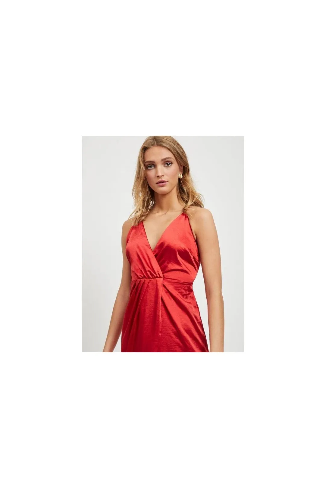 Vestido tirantes Visetia rojo
