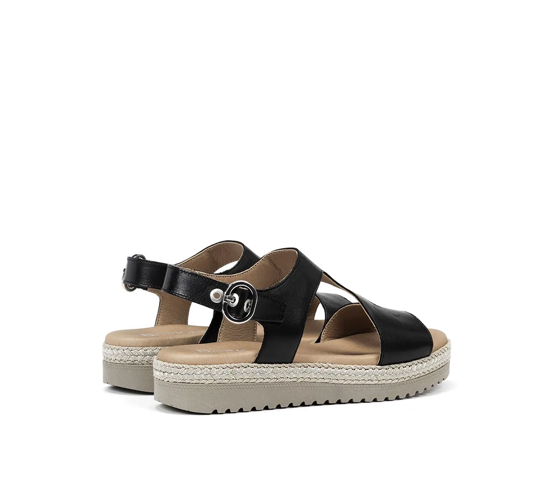 WENT D8234 Sandalia Negra