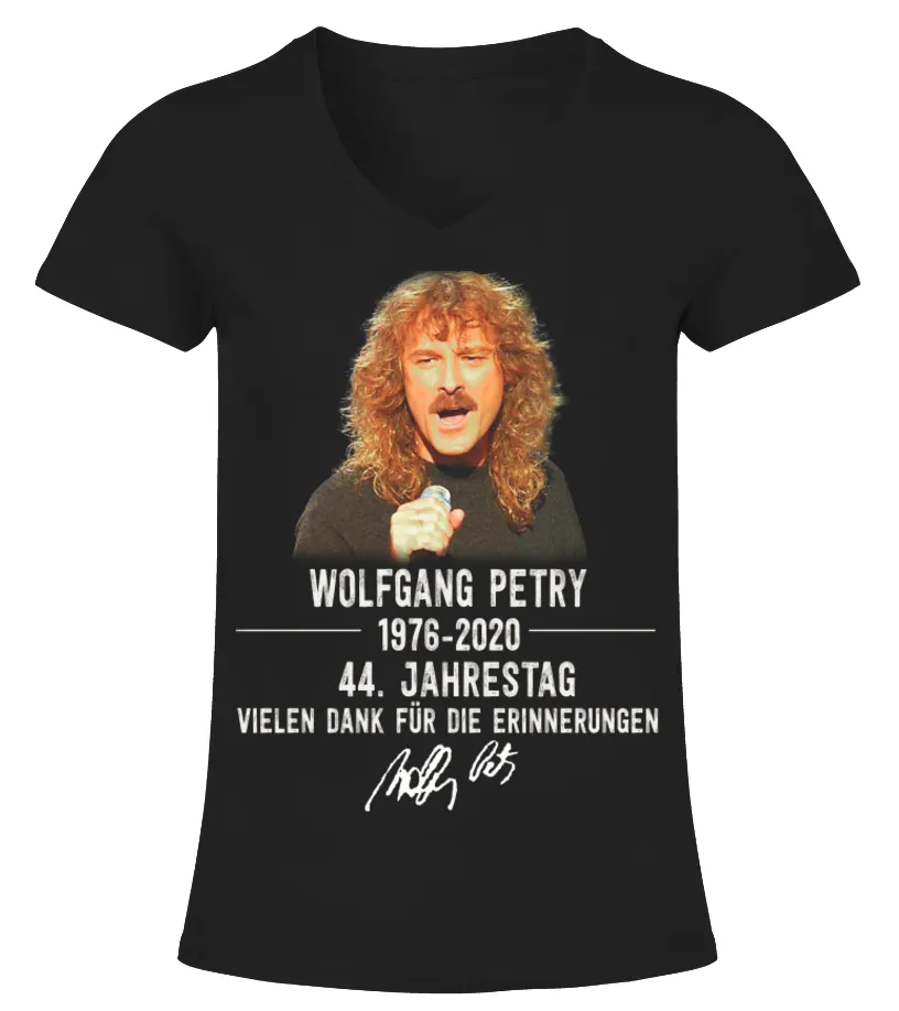 Wolfgang Petry Camiseta cuello pico Mujer