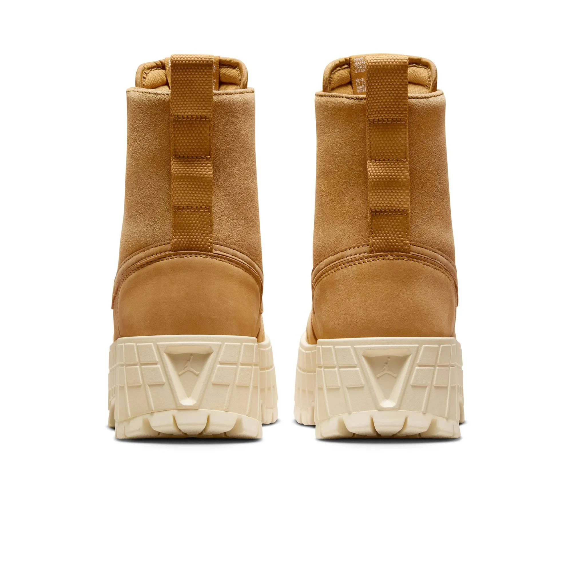 WOMEN AIR JORDAN 1 BROOKLYN WHEAT/MUSLINWHEAT