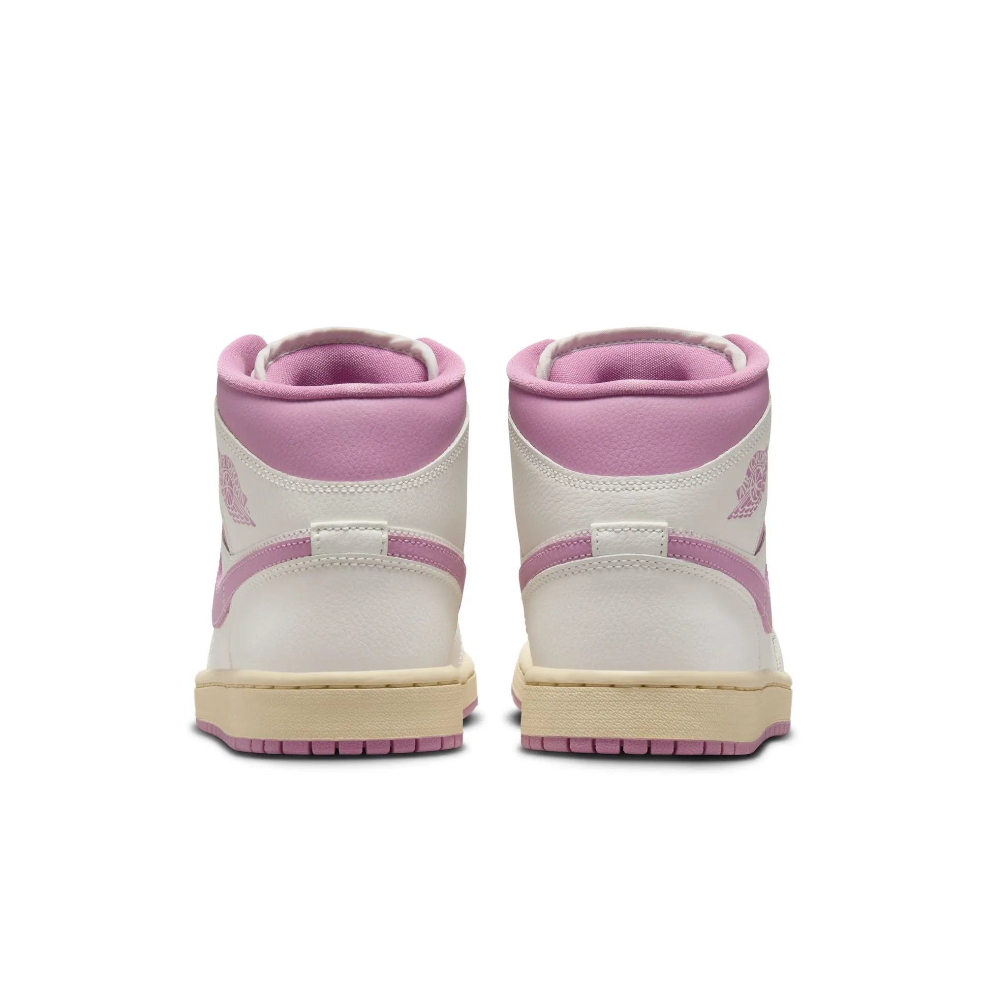 WOMEN AIR JORDAN 1 MID SAIL/ORCHIDMUSLIN
