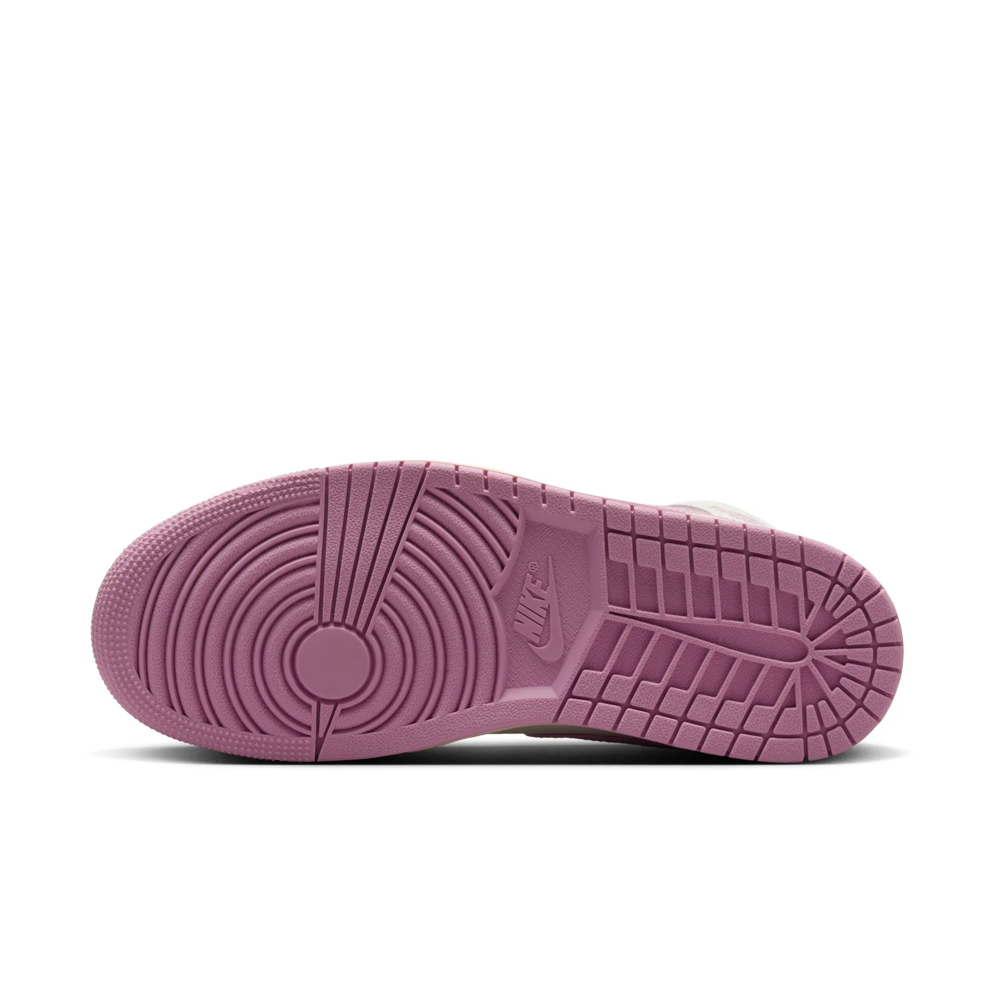 WOMEN AIR JORDAN 1 MID SAIL/ORCHIDMUSLIN