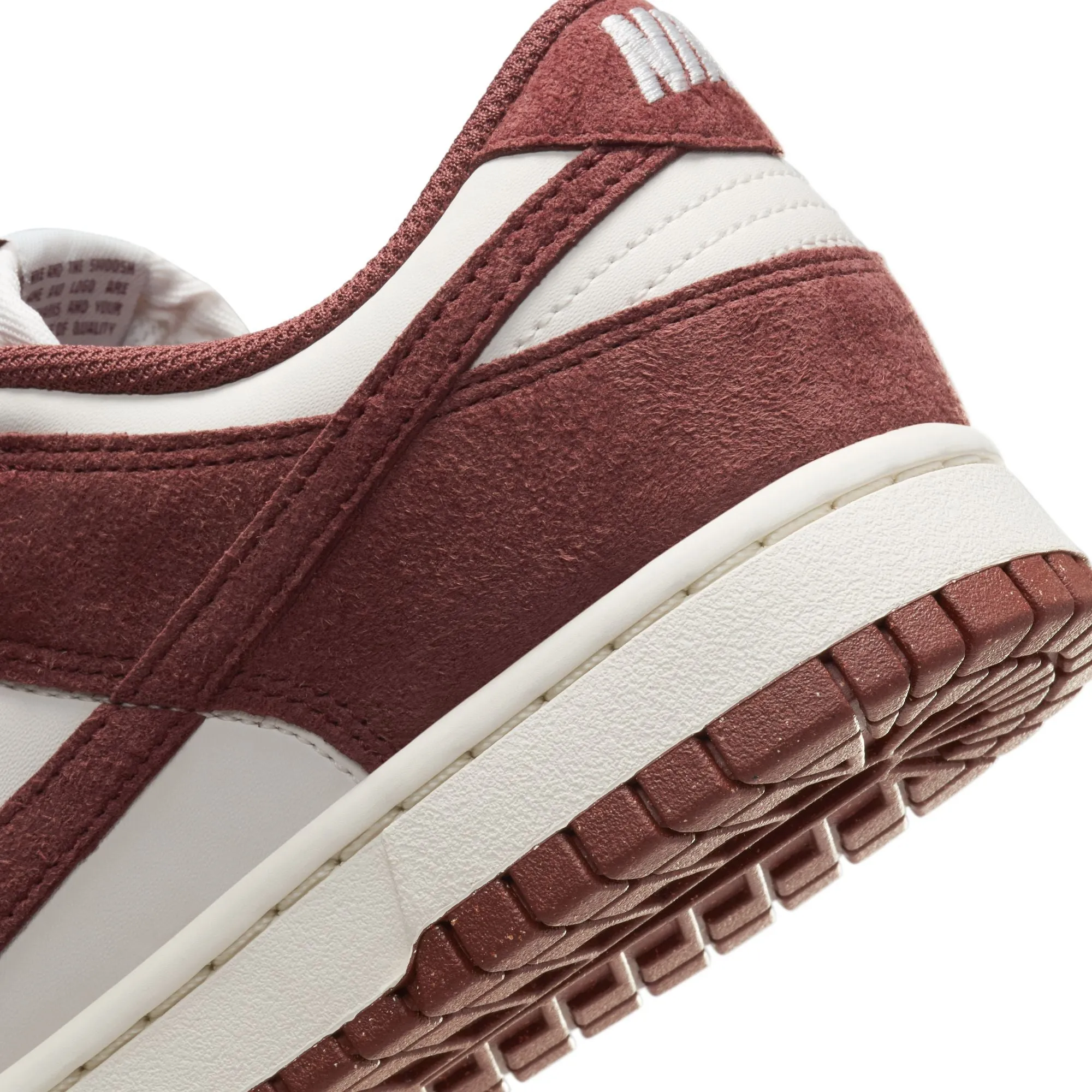 WOMEN DUNK LOW PHANTOM/RED SEPIASAILWHITE